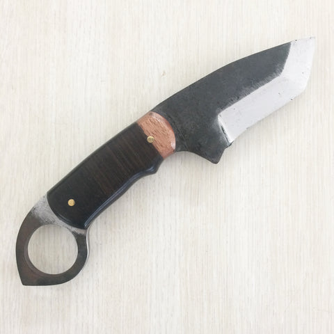 Karambit with Kamagong Scales