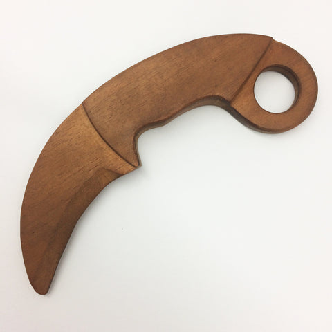 Wooden Trainer Karambit